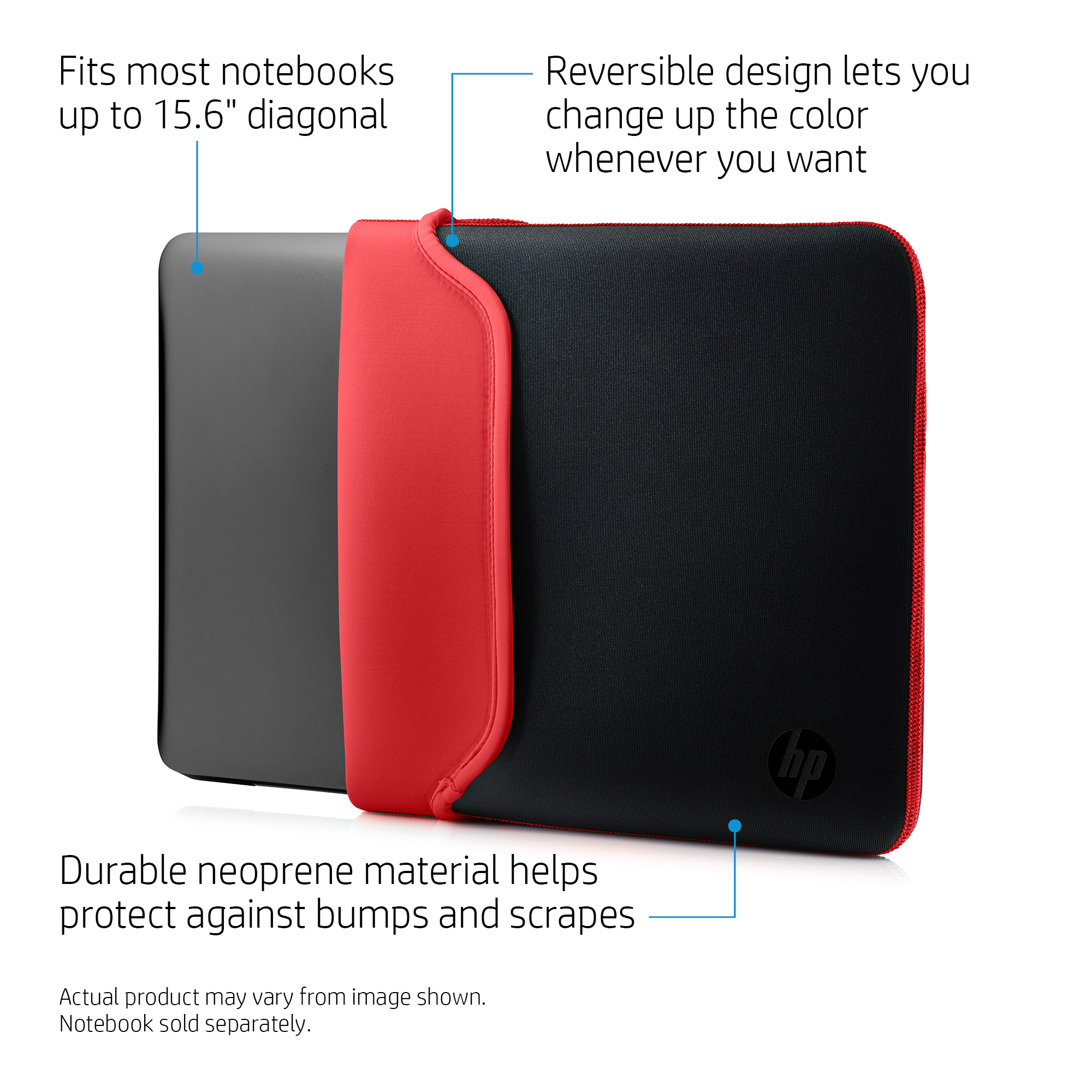 HP 15.6" Neoprene Sleeve – image 6