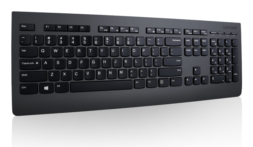 Lenovo 4X30H56826 keyboard Mouse included Home/Office RF Wireless Thai Black – image 2