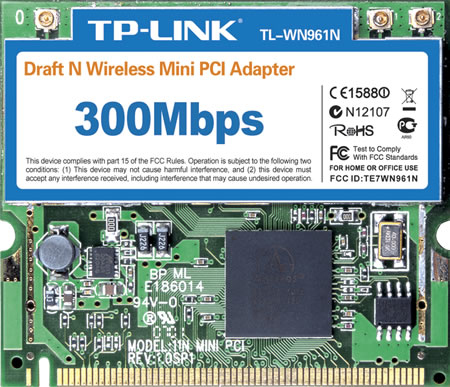 TP-Link 300Mbps Wireless N Mini PCI Adapter