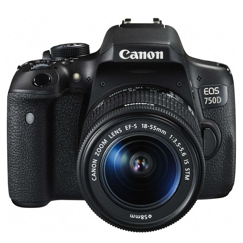 Canon 750D + 18-55mm IS STM + JOBY STRAP