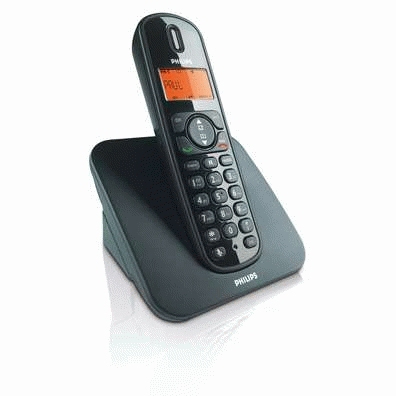Philips Perfect sound CD1501B/22 telephone DECT telephone Caller ID Black – image 2
