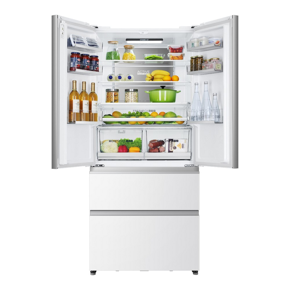 Haier HB18 HB18FGWAAARU side-by-side refrigerator Freestanding – image 3