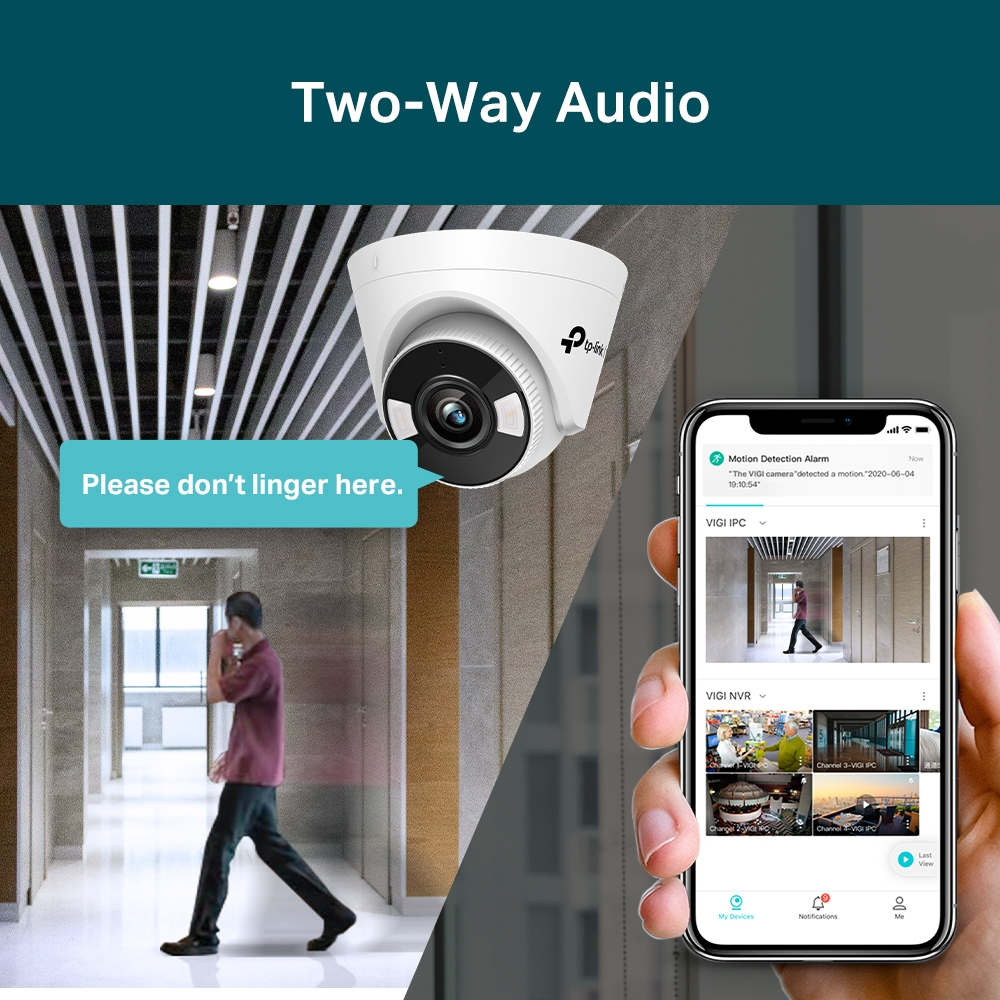 TP-Link VIGI 5MP Full-Color Turret Network Camera – image 9