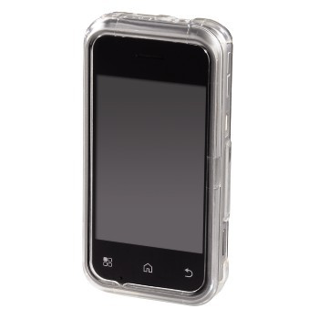 Hama 00106559 mobile phone case Cover Transparent, White