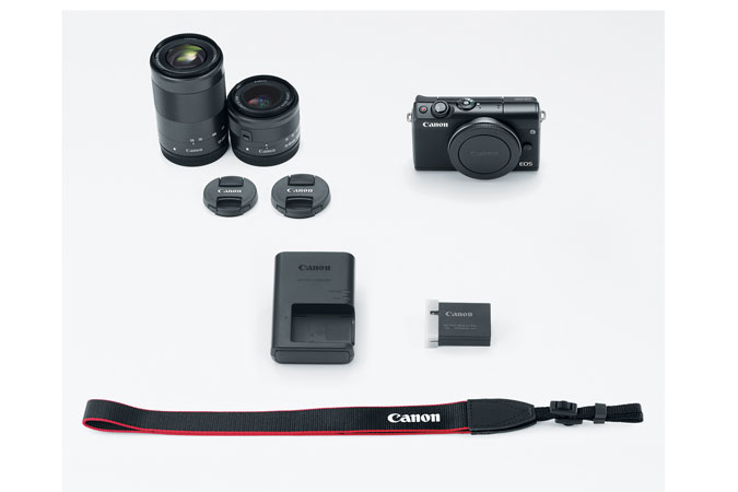 Canon M100 + EF-M 15-45mm IS STM+ EF-M 55-200mm IS STM – image 4