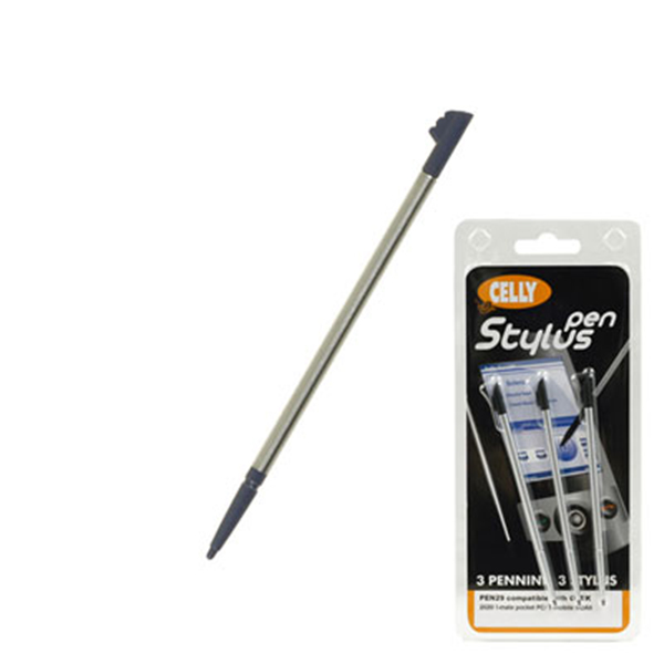 Celly PEN31 stylus pen Black, Silver