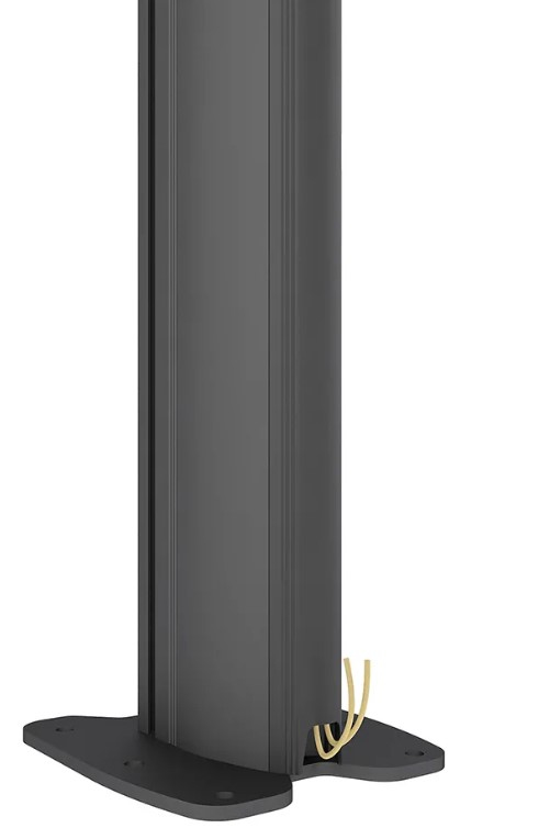 صورة حامل أرضي Neomounts لجدار الفيديو، 32"-55"، 30 كجم، أسود