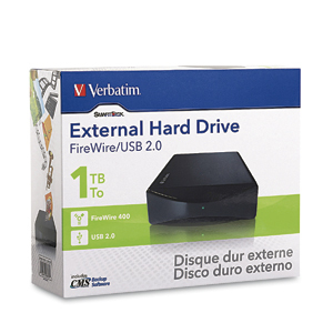 Verbatim FireWire/USB Desktop Hard Drive – image 1
