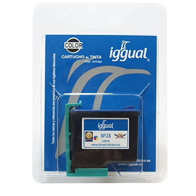 iggual PSIC8728A ink cartridge Cyan, Magenta, Yellow – image 1