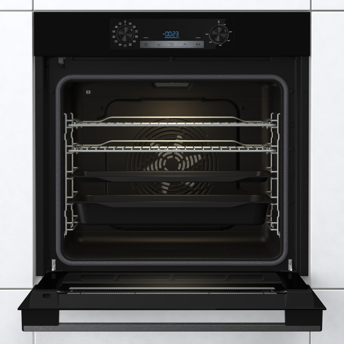 Hisense BSA65222PBUK oven Black – image 2