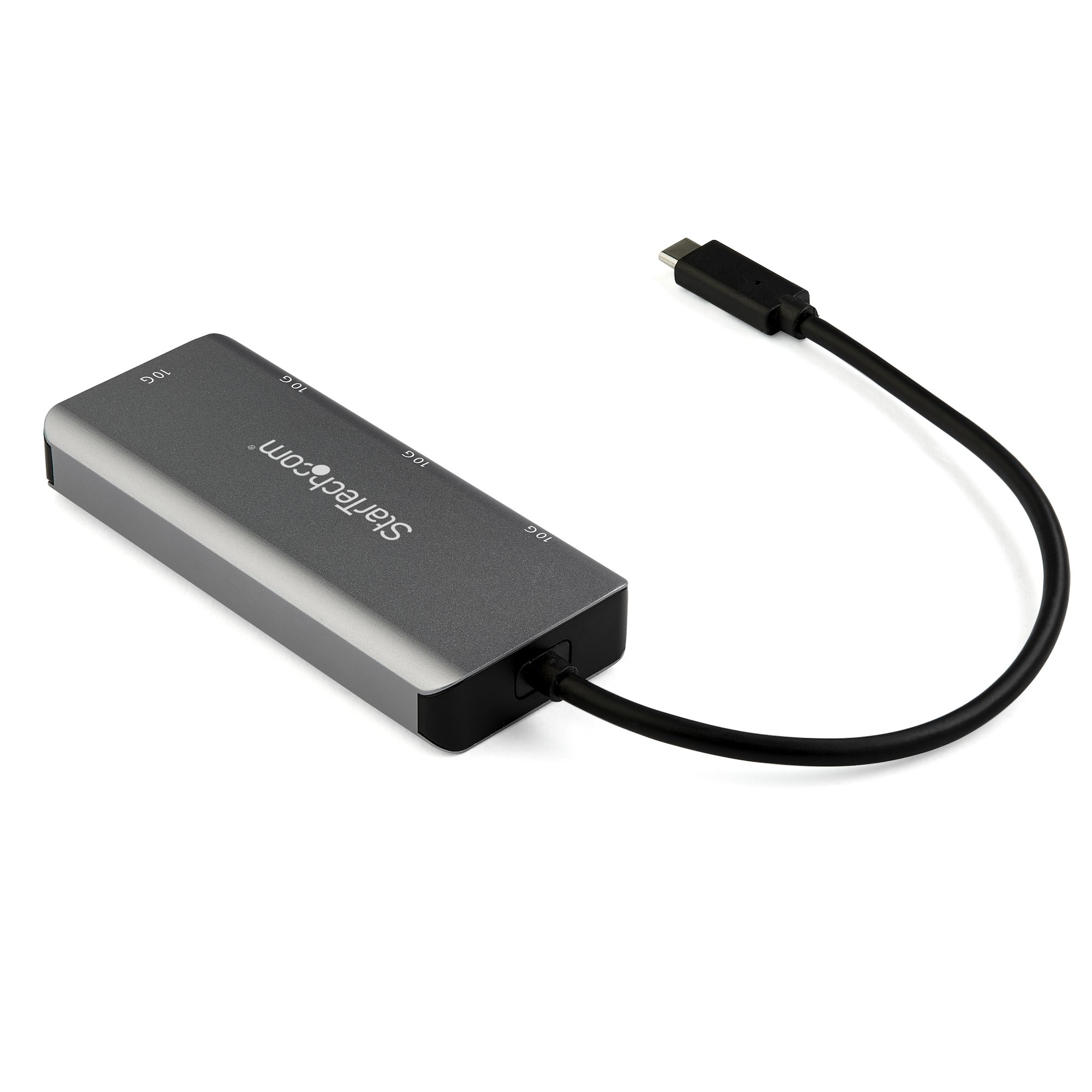 StarTech.com 4 Port USB C Hub w/ 2x USB A & 2x USB C - SuperSpeed 10Gbps USB Type-C 3.2 Gen 2 Hub - USB Bus Powered - Portable USB-C to USB Adapter Hub - Alumin – image 2