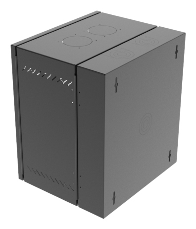 Vertiv GL2418WMM-B-00 rack cabinet 12U Wall mounted rack Black – image 2