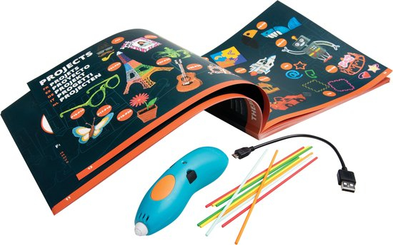 3Doodler Start 3DS-ESST-DGF-R 3D pen Blue – image 7
