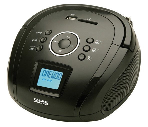 Daewoo DBU-39B portable stereo system Digital