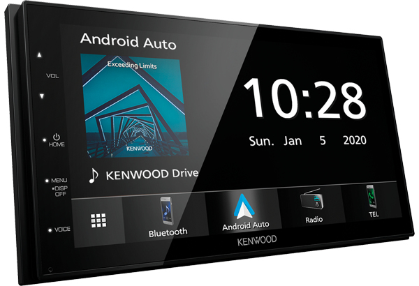 Kenwood 6.8" Mechless Digital Media AV Receiver with Enhanced Wired Smartphone Connections & Bluetooth Connectivity – image 4