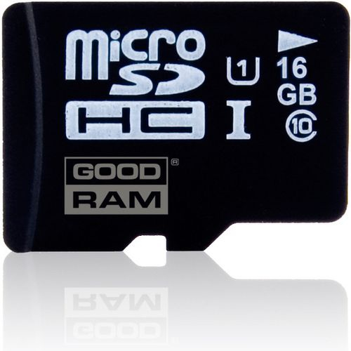 Goodram 16GB microSDHC Class 10 UHS-I w/ microSD Adapter