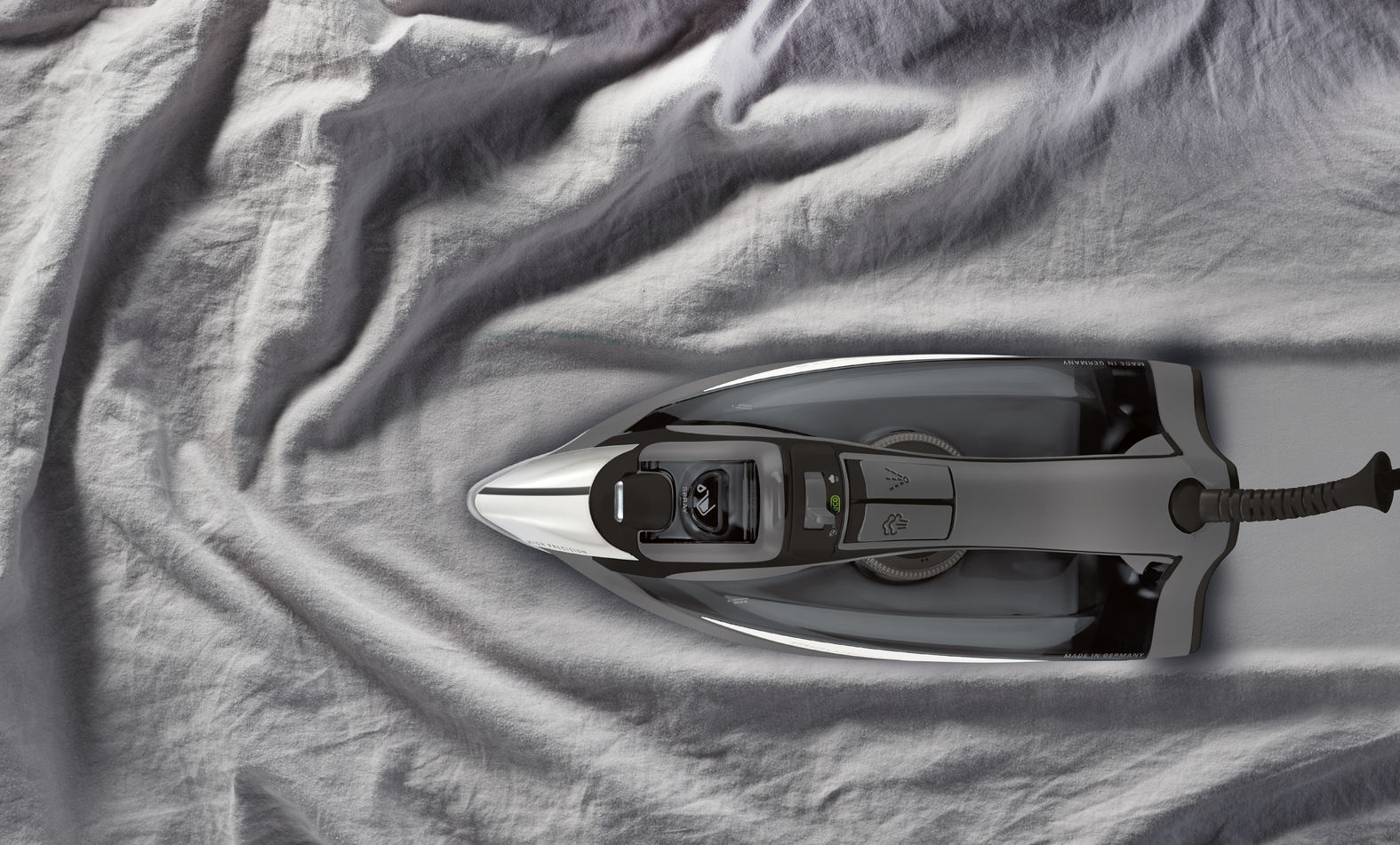Rowenta DW7025 Steam iron Microsteam 400 HD Laser soleplate – image 3