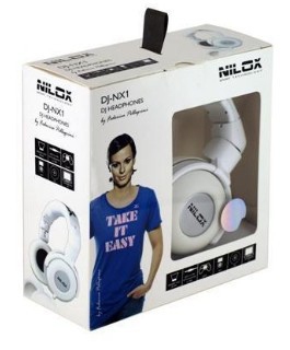 Nilox DJ-NX1 Headphones Wired Head-band Calls/Music White – image 4