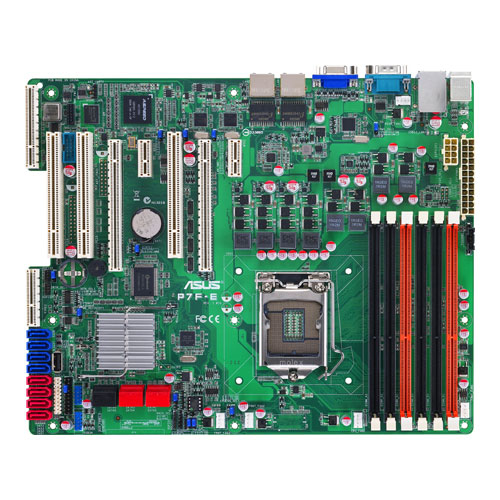 ASUS P7F-E Intel® 3420 LGA 1156 (Socket H) ATX – image 1