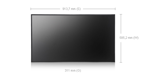 Samsung 400UX-M computer monitor – image 2
