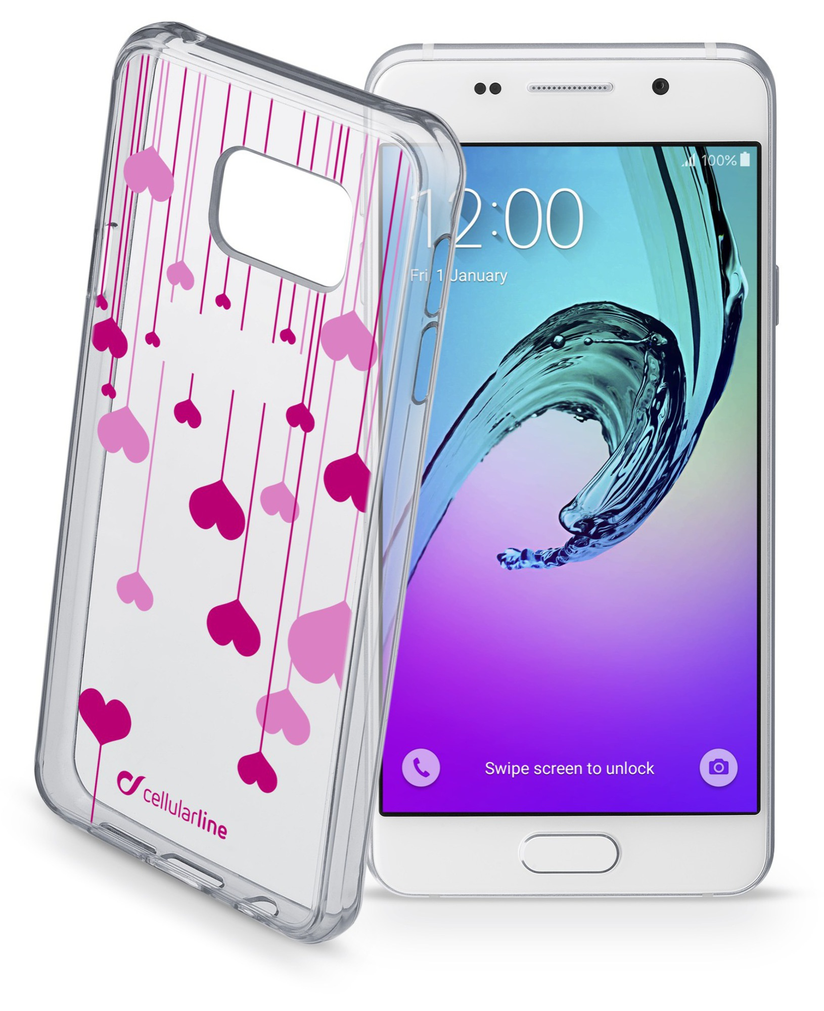Cellularline Style Case Heart - Galaxy S7 – image 1