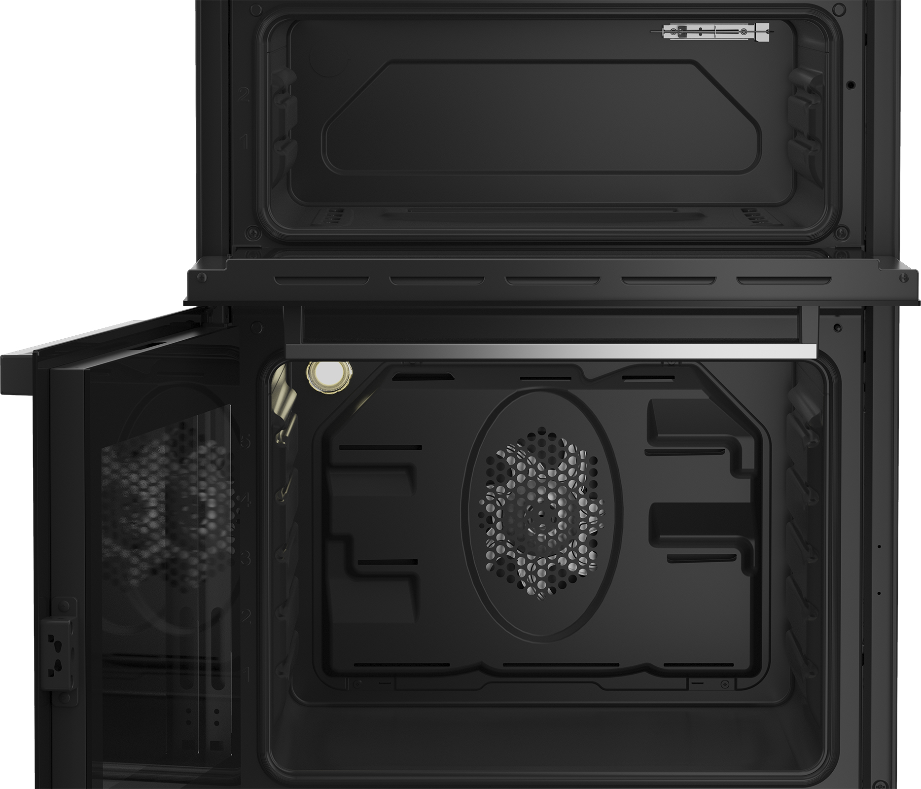 Beko EDC633S cooker Freestanding cooker Electric Ceramic hob Silver – image 5