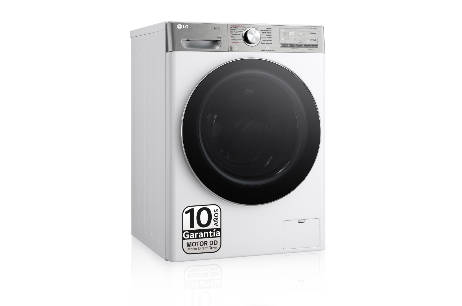 LG F4WR9009A2W washing machine Front-load