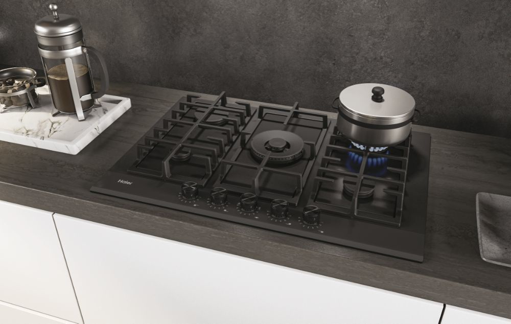 Haier Series 4 HAVG75HBPB Black Built-in – image 6