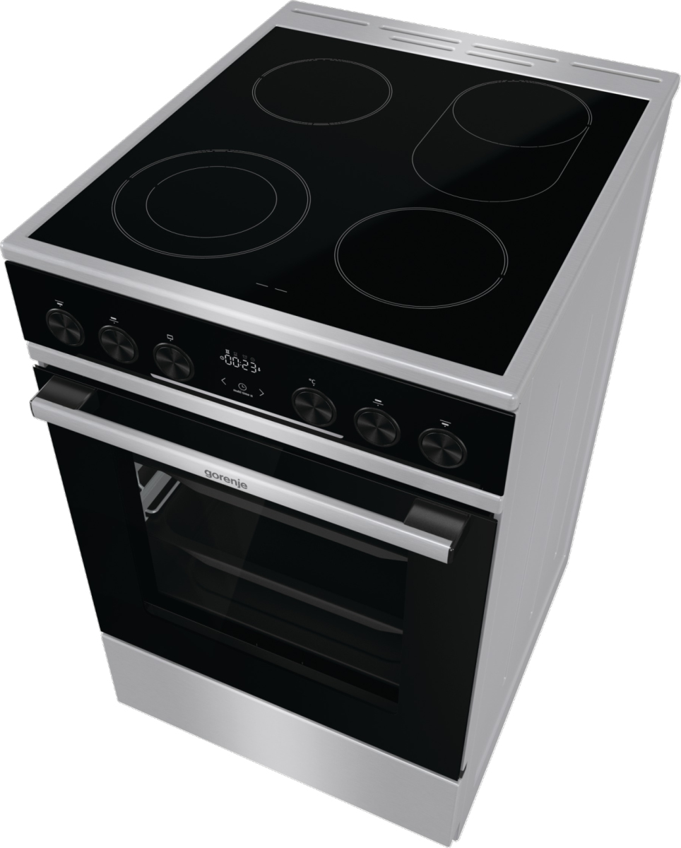 Gorenje 741016 cooker Freestanding cooker Electric Ceramic hob Stainless steel – image 6