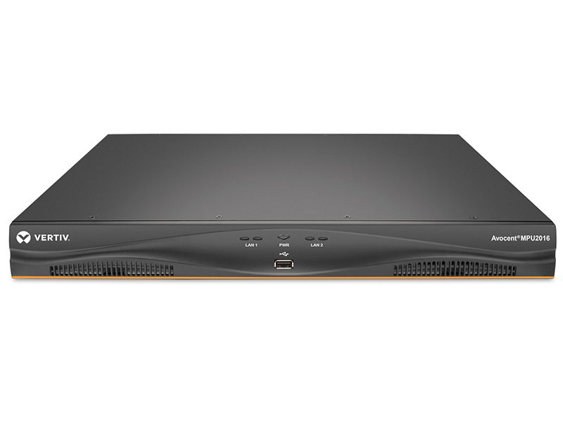 Vertiv Avocent MPU2016DAC-400 KVM switch Rack mounting Black