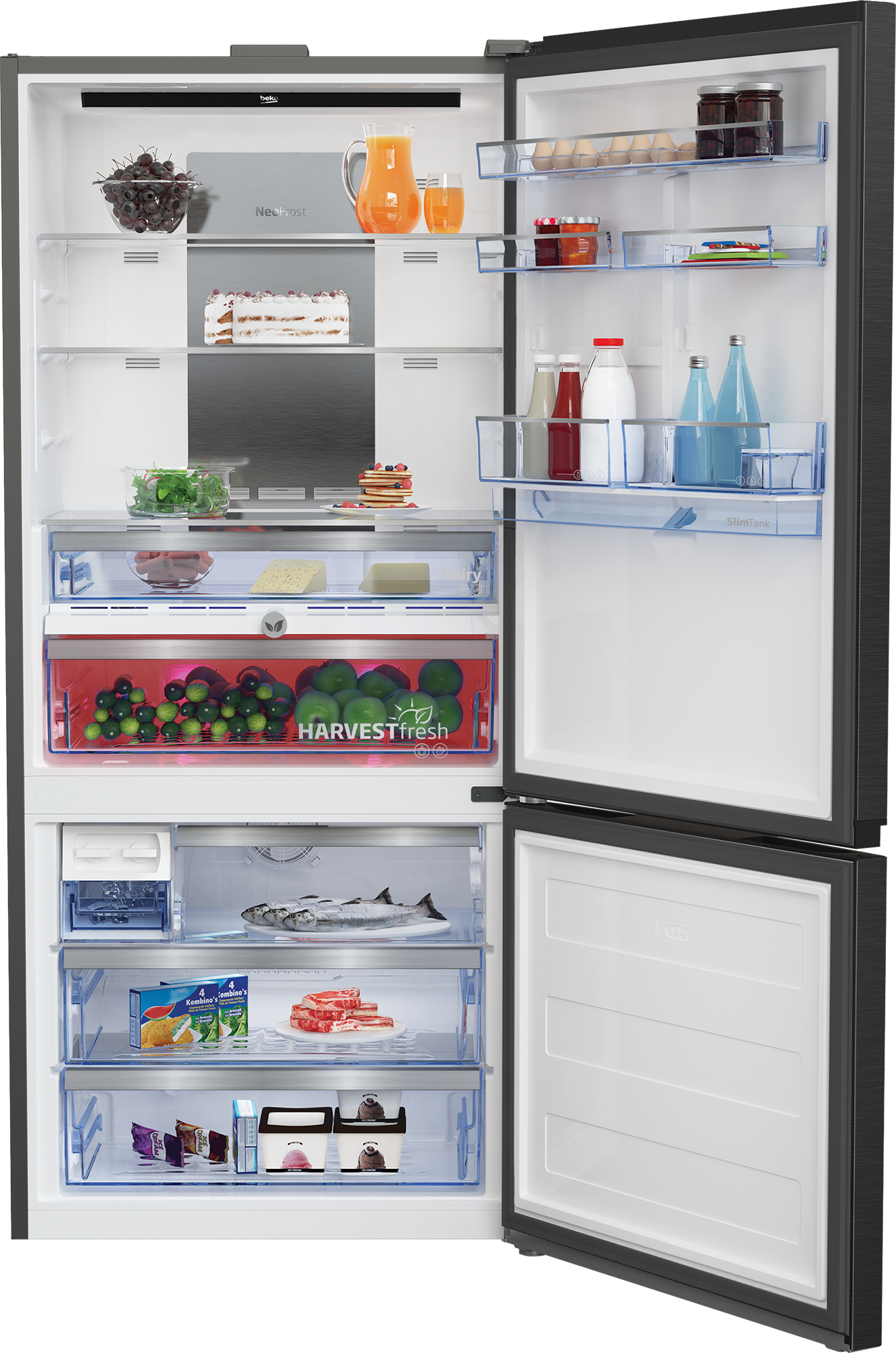 Beko KG730 fridge-freezer Freestanding – image 4