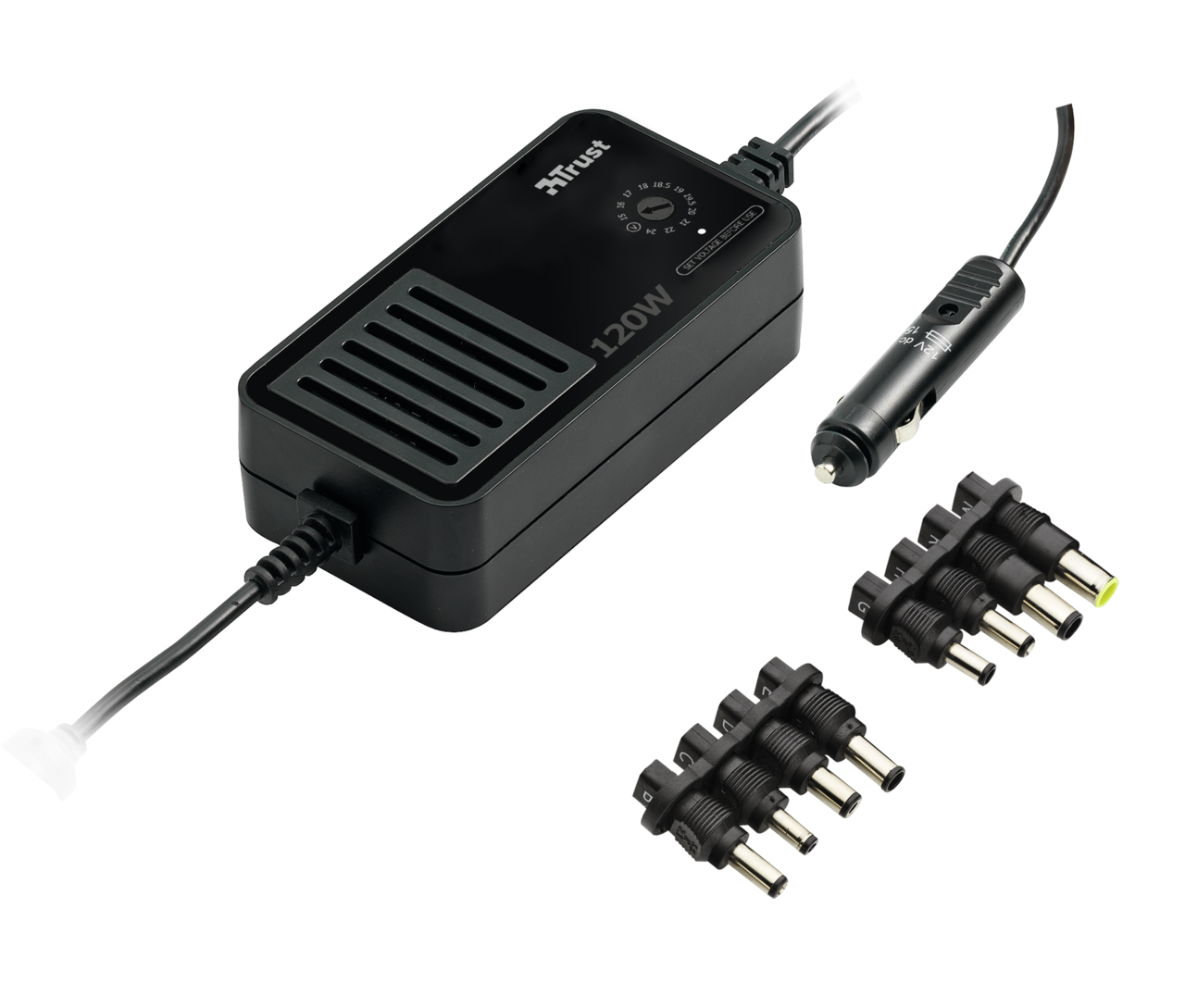 Trust 120W Compact Notebook Power Adapter PW-3120 – image 1