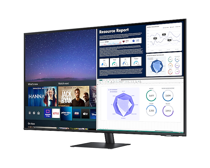 Samsung LS43AM702UNXZA computer monitor – image 5