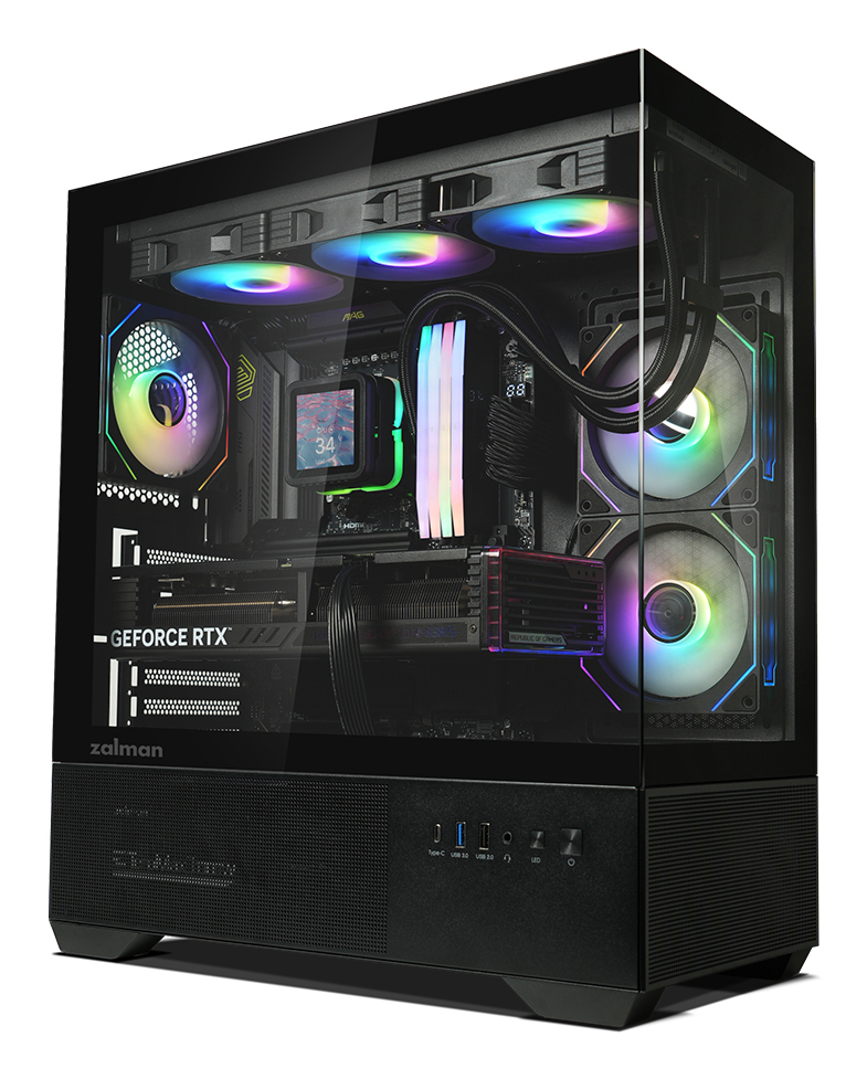 Zalman CHRONIX BLACK Midi Tower image 8