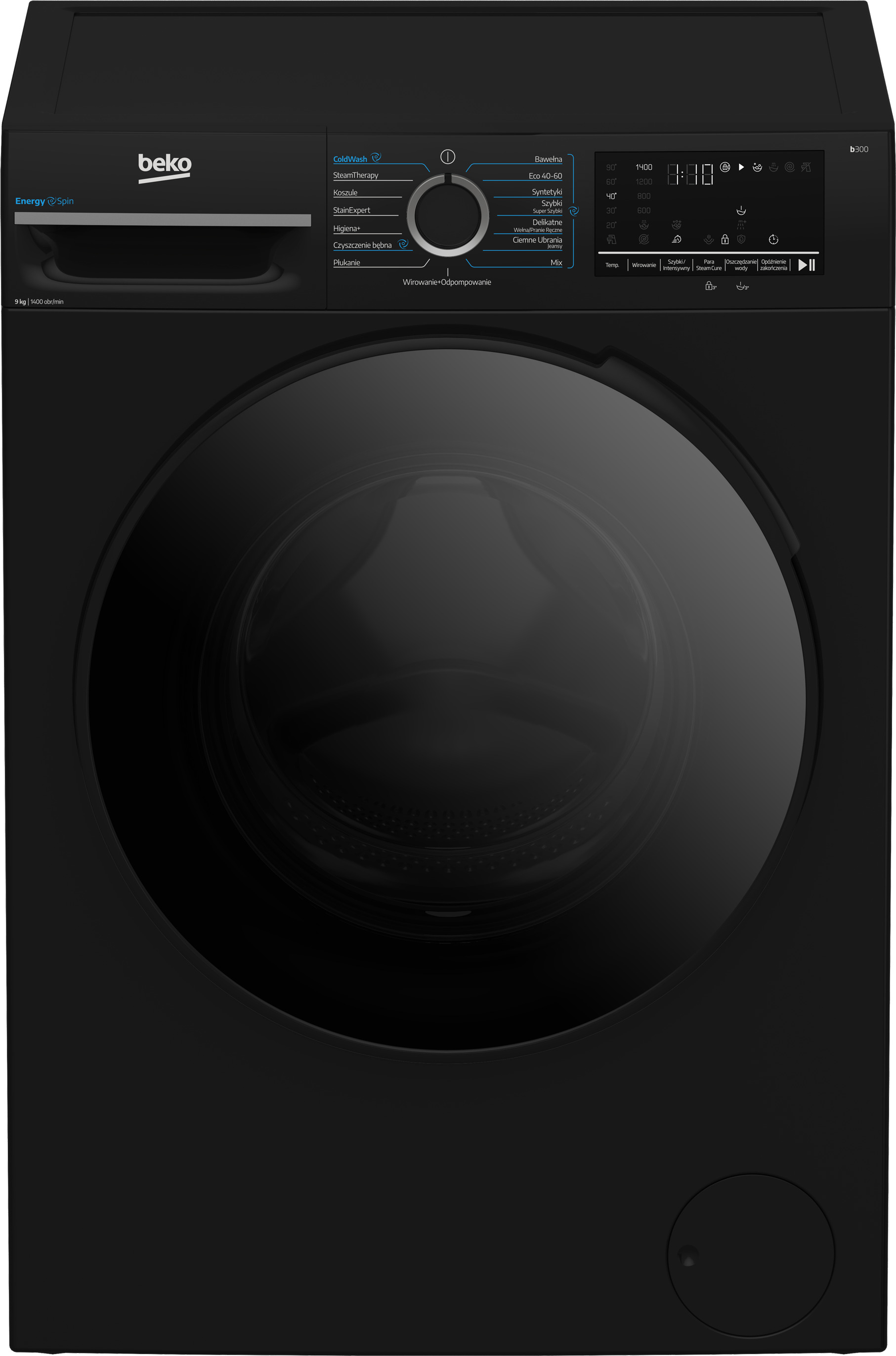 Beko BM3WFU49415PBDC washing machine Front-load