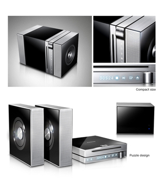 Samsung HT-D7100 home cinema system 2.1 channels – image 3
