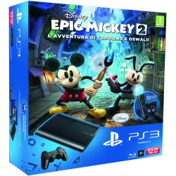 Sony Interactive Entertainment Playstation 3 12GB + Epic Mickey 2 + Move