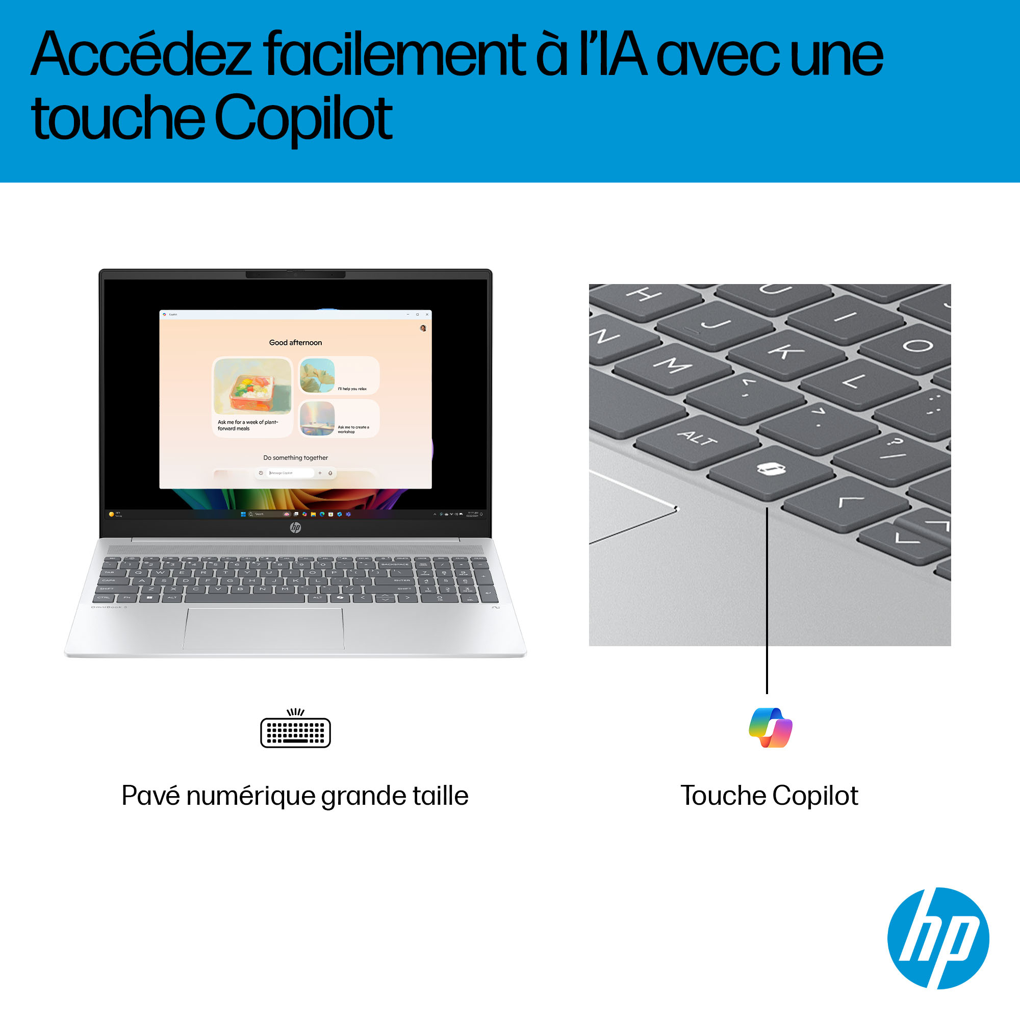 HP OmniBook 5 NGAI 16-ag1009nb Copilot+ PC AMD Ryzen™ AI 5 340 Laptop – image 9