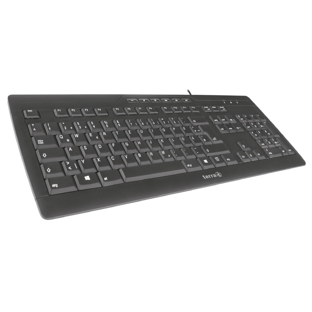 TERRA 2810664 keyboard Universal USB QWERTZ Black