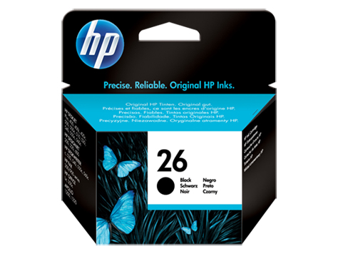 HP 26 ink cartridge 1 pc(s) Original Standard Yield Black – image 7