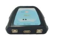 Microconnect UB-21P interface hub Black, Blue