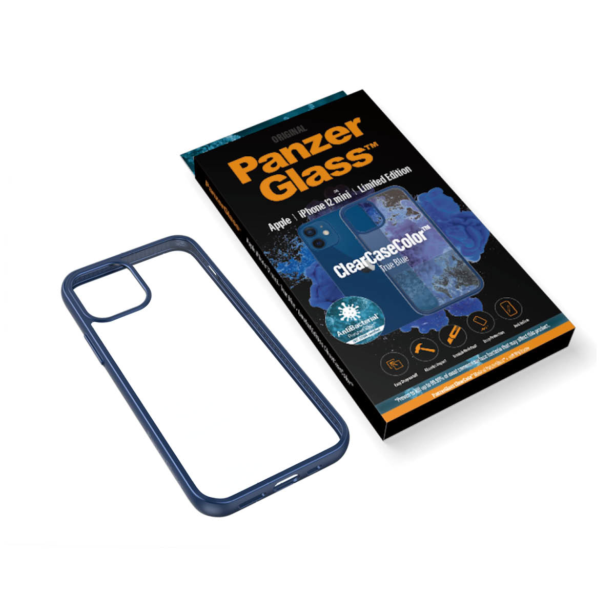 PanzerGlass ® ClearCaseColor™ iPhone 12 mini - True Blue Limited Edition – image 6