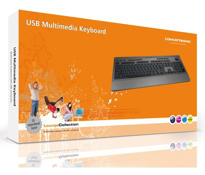 Conceptronic USB MULTIMEDIA KEYBOARD – image 3