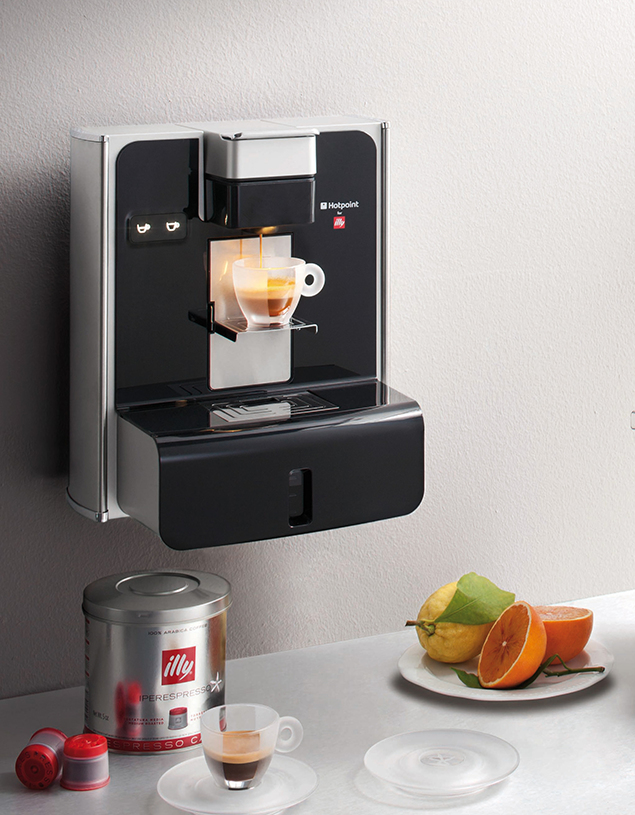 Hotpoint CMHPCHX0 coffee maker Fully-auto Capsule coffee machine – image 3