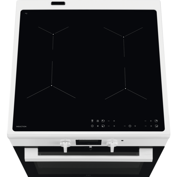 Electrolux LKI66440SW Freestanding cooker Electric Zone induction hob White – image 3