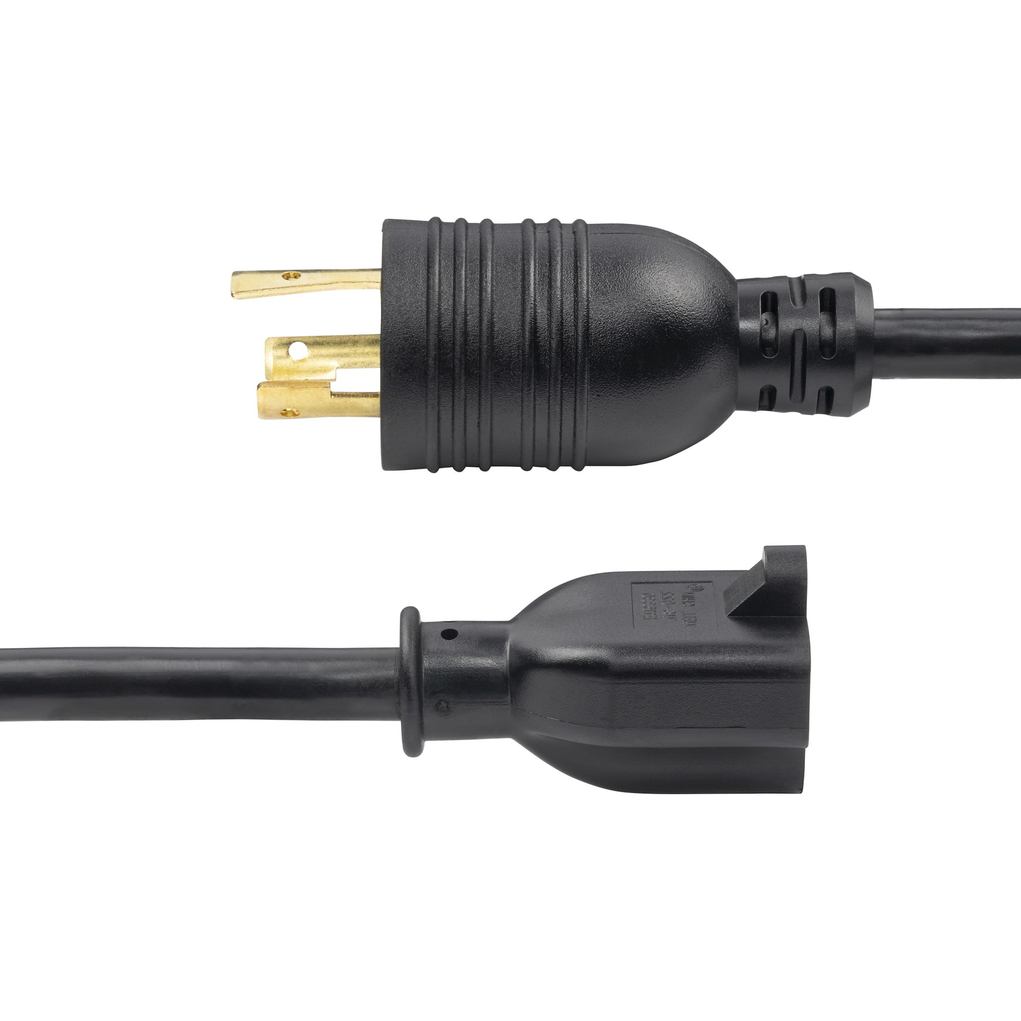 Resim StarTech.com K31D-2U00-POWER-CORD 0.15m Siyah Güç Kablosu