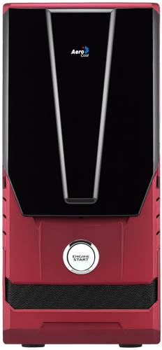 Aerocool AeroRacer Midi Tower Black, Red – image 1