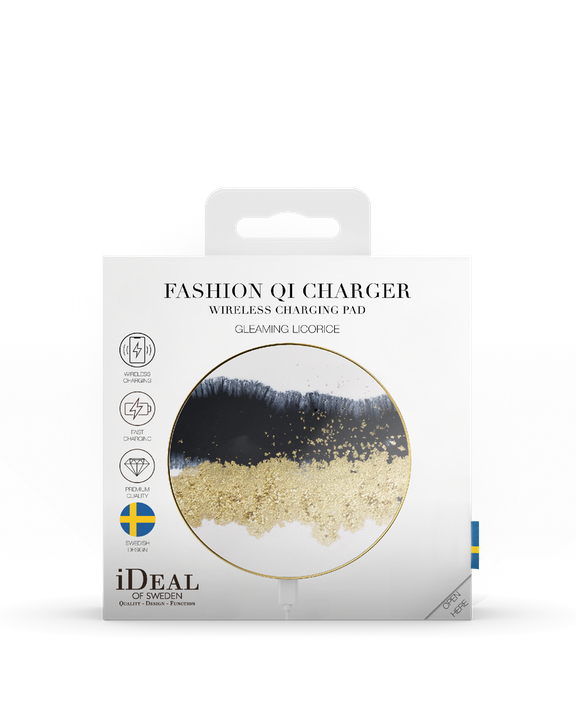 iDeal of Sweden IDFQI-122 mobile device charger Smartphone Black, Gold, White USB Wireless charging Indoor – image 4