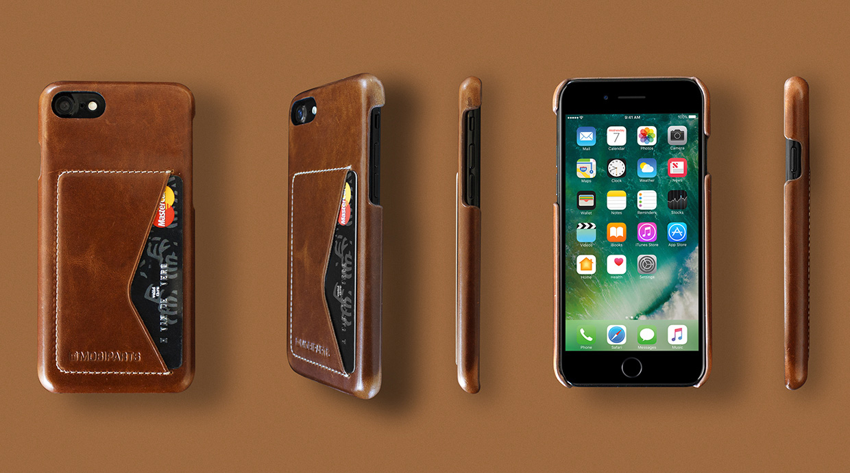 Mobiparts Excellent Backcover Samsung Galaxy S8 Oaked Cognac – image 8