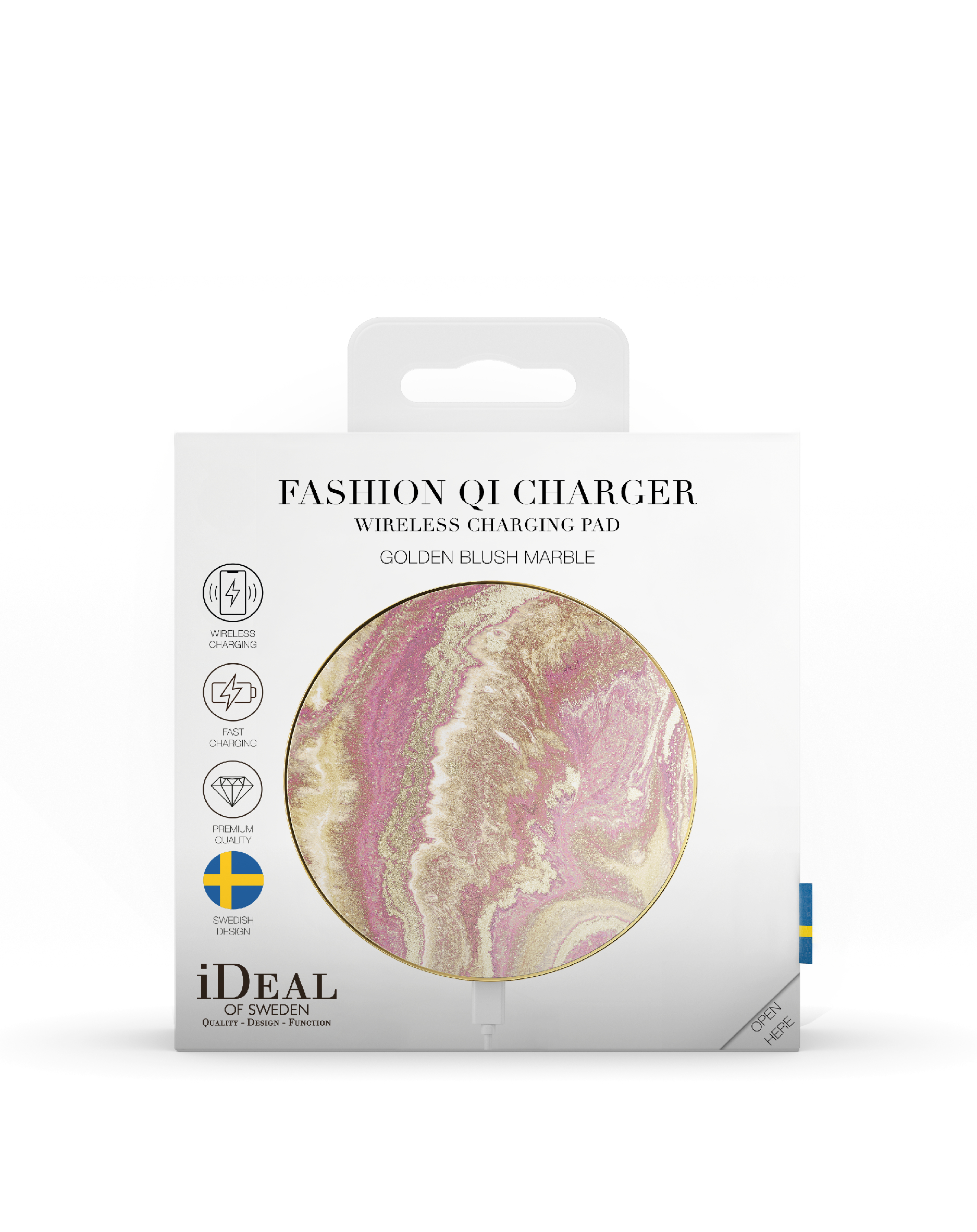 iDeal of Sweden IDFQI-120 mobile device charger Smartphone, Smartwatch Multicolour USB Wireless charging Indoor – image 4